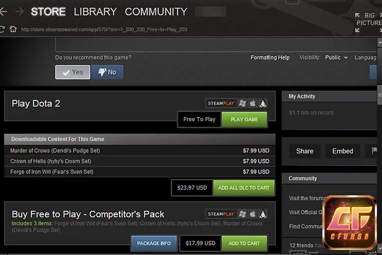 Việc cài đặt và cập nhật game trên Steam diễn ra một cách nhanh chóng và thuận tiện cho người dùng