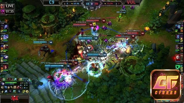 Cân bằng gameplay và tính chiến thuật cao là yếu tố then chốt trong các game MOBA
